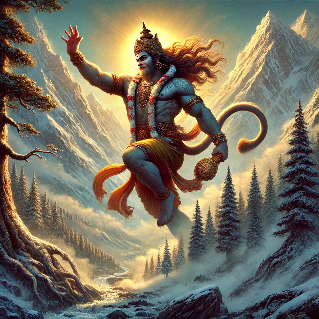 Hanuman and Kalanemi