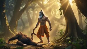 Hanuman and Bhima