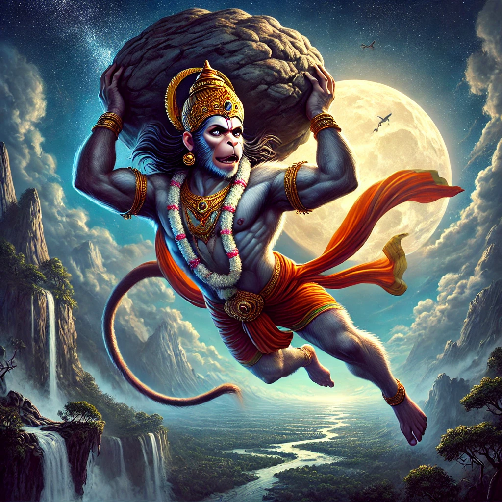 Hanuman and Bharat