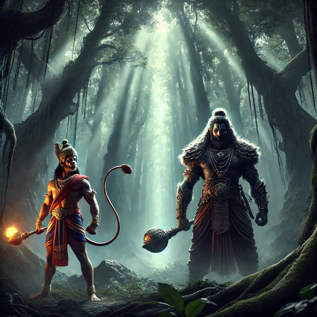 Hanuman and Bali